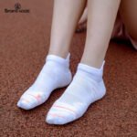 Sport's House Women's Low Tube Summer Thin Breathable Running Socks Towel Bottom Sports Socks - Image 3
