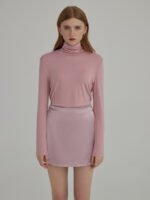 [B into the king fried base shirt 9 colors] Ge Ming long sleeve base shirt high-end winter women's top DN145 - Image 4