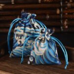 Chinese Bronzing Cotton Drawstring Pocket Retro Jewelry Spice Breathable Packaging Bag Red Cloth Bag Jewelry Bracelet - Image 6