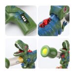 Douyin hot selling dinosaur air-powered gun soft bullet gun light music outdoor shooting parent-child battle EVA soft bullet - Image 3