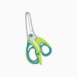Heguo Stainless Steel Food Supplementary Scissors Maternal and Baby Supplies Baby Multi-functional Cutting Vegetables and Meat Portable Household Feeding Scissors - Image 3