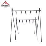 Aluminum alloy light camping hook sorting rack