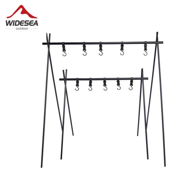 Aluminum alloy light camping hook sorting rack