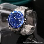 Manufacturer spot supply black water ghost watch men's luminous water stainless steel with date men's watch quartz non-mechanical - Image 3