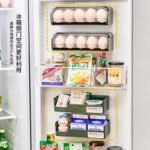 Refrigerator Storage Box Side Door Organizer Box Egg Carton Wall Mounted Kitchen Organizer Crisper Plastic Amazon - Image 3