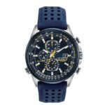 Cross-border popular high-end men's watches, WISH AliExpress, Blue Angel six-hand chronograph, steel belt belt, men's quartz watch - Image 3