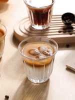 Dirty Australian white coffee cup
