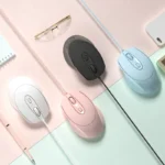 Mouse office wired mute silent game boys and girls literary simple notebook desktop computer universal - Image 2