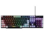 Li Magnesium GTX300 double spell keycap character luminous keyboard mouse set suspension manipulator feel key mouse set - Image 4
