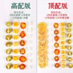 Kumquat lemon passion fruit tea green orange lemon slices freeze-dried cold brewed fruit tea tea bags brewed with brewed water - Image 3