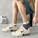 Men's short and medium socks spring and summer cotton anti-odor sports socks thin breathable low-top shallow men's socks wholesale - Image 3