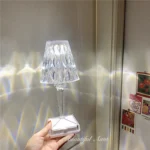 *Pretty little aunt* ins simple diamond table lamp bedroom bedside decoration crystal night light photo atmosphere - Image 5