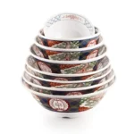 Hefeng Japanese cuisine tableware ramen bowl commercial imitation porcelain noodle soup bowl covered rice bowl barbecue bibimbap bowl melamine bowl - Image 5