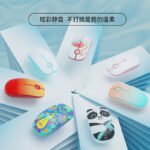 Cross-border 2.4G Bluetooth dual-mode charging wireless mouse cute computer notebook office mute silent mouse girl - Image 2