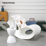 Nordic Victor rocking chair small apartment home creative beach hotel villa balcony lazy leisure thickening rocking chair - Image 2