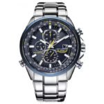 Cross-border popular high-end men's watches, WISH AliExpress, Blue Angel six-hand chronograph, steel belt belt, men's quartz watch - Image 5