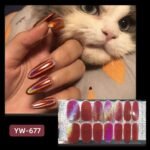 NailNina manicure stickers fake nail stickers full stickers manicure stickers YW677-YW692 - Image 6