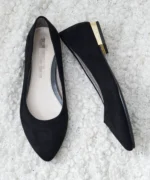 Special! Japanese pointed toe shallow mouth flat bottom commuter shoes OL temperament elegant Korean lady shoes single shoes female rose red - Image 5