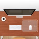 Photovoltaic glass mouse pad silky feel, no sweat, easy to clean, toughened four-sided fine grinding model with pattern - Image 7