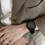 Large dial silicone strap men's watch women's sports casual high-end quartz watch manufacturer wholesale - Image 2