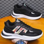 2025 New Men's Shoes Mesh Breathable and Comfortable Lace-up Men's Athleisure Shoes Cross-border Plus Size Shoes One Drop Ship - Image 2