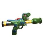 Douyin hot selling dinosaur air-powered gun soft bullet gun light music outdoor shooting parent-child battle EVA soft bullet - Image 4