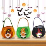 Halloween decorations cartoon forest man doll candy bag faceless doll gift bag gift bag cross-border wholesale - Image 4