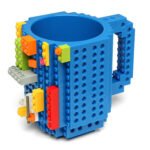Factory direct selling Lego building blocks cup creative personality assembly cup DIY assembly cup coffee cup building blocks handy water cup