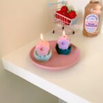Cute flower aromatherapy candle ins wind girl heart indoor desktop home decoration decoration photo props gift - Image 2