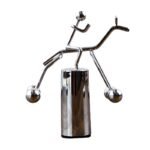 Large riding little iron man physical tumbler art balance pendulum scientific decompression creative iron groceries crafts - Image 2