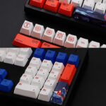 Wanxia Baoyue 134 keys PBT sublimation 64/87/96/104 mechanical keyboard Cherry MX retro keycaps wholesale - Image 4