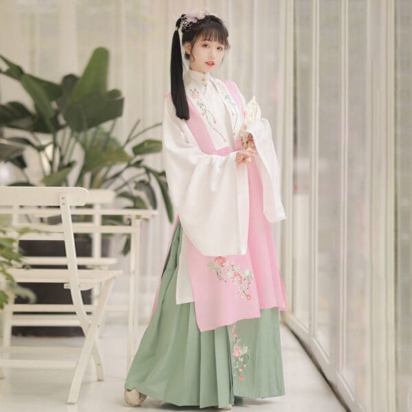 Ming Dynasty Han Suit Bijia Long Shirt waist length skirt
