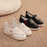 Boys' embroidered shoes