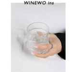Limited ice cup hand feeling cup high-end whiskey glass Japanese glass super close-fitting wine glass beer glass - Image 4