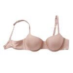 Canadian glossy basic summer all-match thin cotton large-size cup with steel ring comfortable push-up ladies bra - Image 5