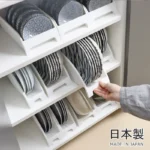 Japan imported kitchen storage rack cabinet dishes pan storage rack multi-functional drain rack storage artifact