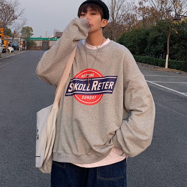 Oversize sports sweater