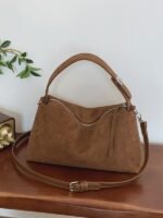 Bag 2025 new matte underarm bag women's fashion simple handbag large capacity crossbody bag