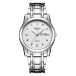 Genuine brand waterproof men's quartz watch simple and versatile high-end sense stainless steel calendar handsome watch manufacturer direct hair - Image 5