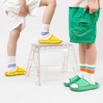 Special offer happy Mary slippers summer new home bathroom sandals EVA parent-child shoes non-slip soft bottom children's slippers - Image 2