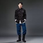 Improved Hanfu Chinese style button long-sleeved shirt - Image 3