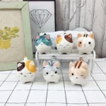Entrance TV Cabinet Ceramic Cat Small Animal Ornament Japanese-style Home Decoration The Same Style Birthday Gift