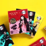 Gopher Ode to Ghost Slayer Blade Jointly Heiqiao 100% Pure Dark Chocolate Tanjiro Nezuko Internet Celebrity Fitness Snacks - Image 4