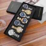 Men's new 7-piece gift set Fashionable men's watches are not the same every day The first choice for birthday gifts - Image 2