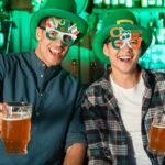 St. Patrick's Day Irish Clover Glasses Holiday Supplies Photo Props Party Dress Up Funny Glasses - Image 3