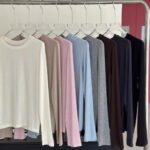 Spot Meiya Acetate Bi Tencel Sheep Wool Midline Base Lenzing Tencel Long Sleeve T-Shirt with 9936