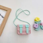 The new children's bag Korean version of the girl's small satchel fashion all-match little girl Messenger bag foreign style princess coin purse - Image 7