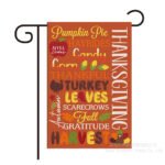 Amazon Cross-border Thanksgiving Garden Flag Turkey Pattern Flag European and American Festival Outdoor Garden Decoration Wholesale - Image 2