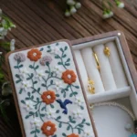 Handmade diy antique embroidery jewelry box material - Image 3