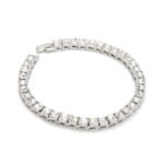 Cross-border Hip Hop Jewelry Full Rhinestone 5mm Tennis Chain Row Bracelet Men's Fashion Trend Jewelry Wholesale - Image 5